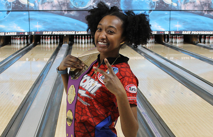 Gazmine Mason wins the 2020 PWBA East Providence Regional